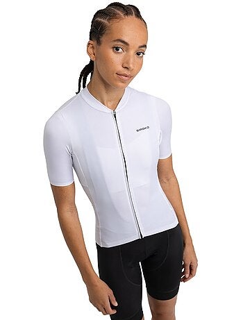 Maglia da ciclismo a maniche corte in tessuti riciclati da donna ciclismo donna