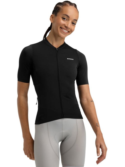 Maglia da ciclismo a maniche corte in tessuti riciclati da donna ciclismo donna - Kiabi Maglia da ciclismo a maniche corte in tessuti riciclati da donna ciclismo donna - Kiabi