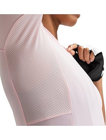 Maglia da ciclismo a maniche corte in tessuti riciclati da donna ciclismo donna