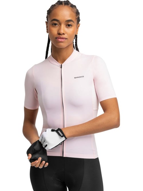 Maglia da ciclismo a maniche corte in tessuti riciclati da donna ciclismo donna - Kiabi