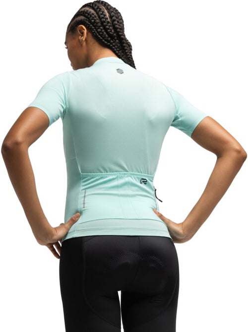 Maglia da ciclismo a maniche corte in tessuti riciclati da donna ciclismo donna - Kiabi