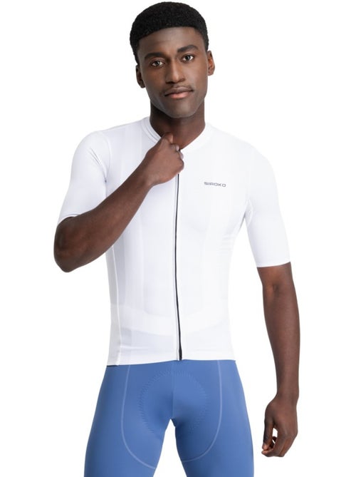 Maglia da ciclismo a maniche corte in tessuti riciclati da uomo ciclismo uomo m6 - Kiabi
