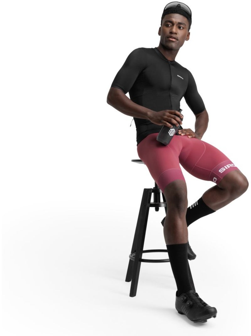 Maglia da ciclismo a maniche corte in tessuti riciclati da uomo ciclismo uomo m6 Nero - Kiabi