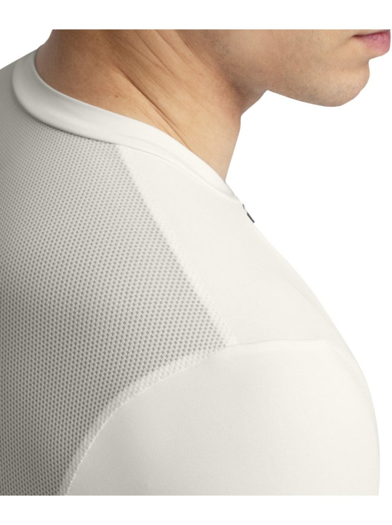 Maglia da ciclismo a maniche corte uomo ciclismo uomo core rim drive Bianco - Kiabi