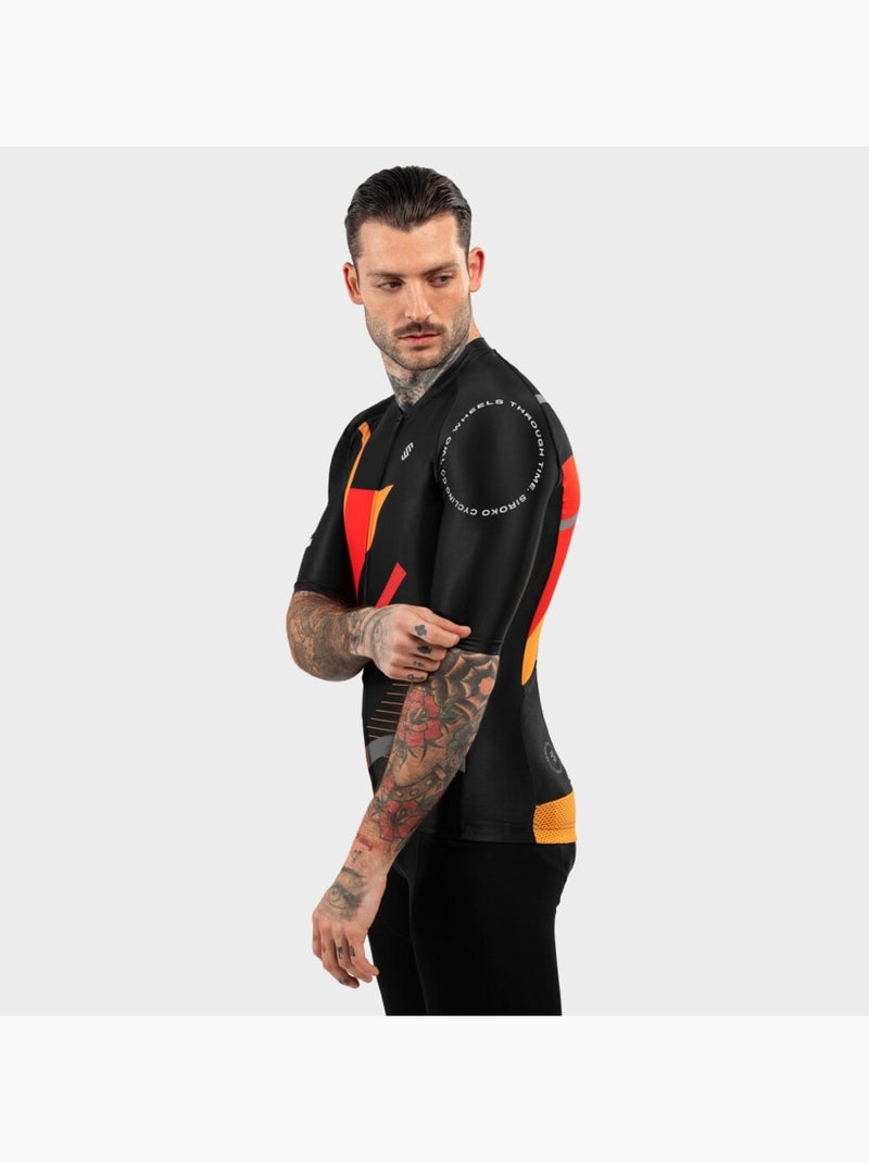Maglia da ciclismo a maniche corte uomo ciclismo uomo m2 colorado Nero - Kiabi