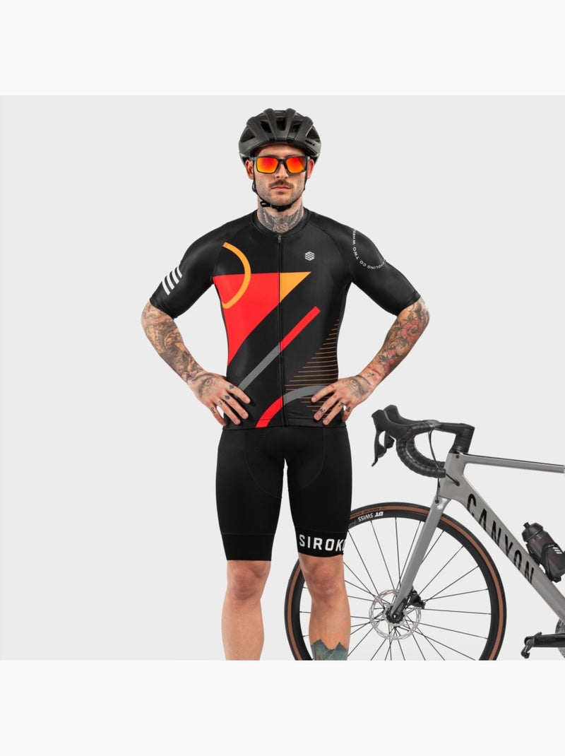 Maglia da ciclismo a maniche corte uomo ciclismo uomo m2 colorado Nero - Kiabi