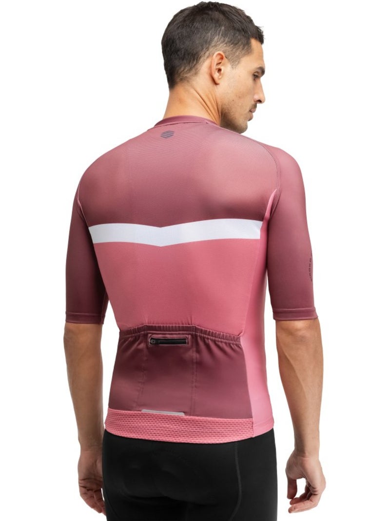 Maglia da ciclismo a maniche corte uomo ciclismo uomo m2 ezaro Rosso - Kiabi