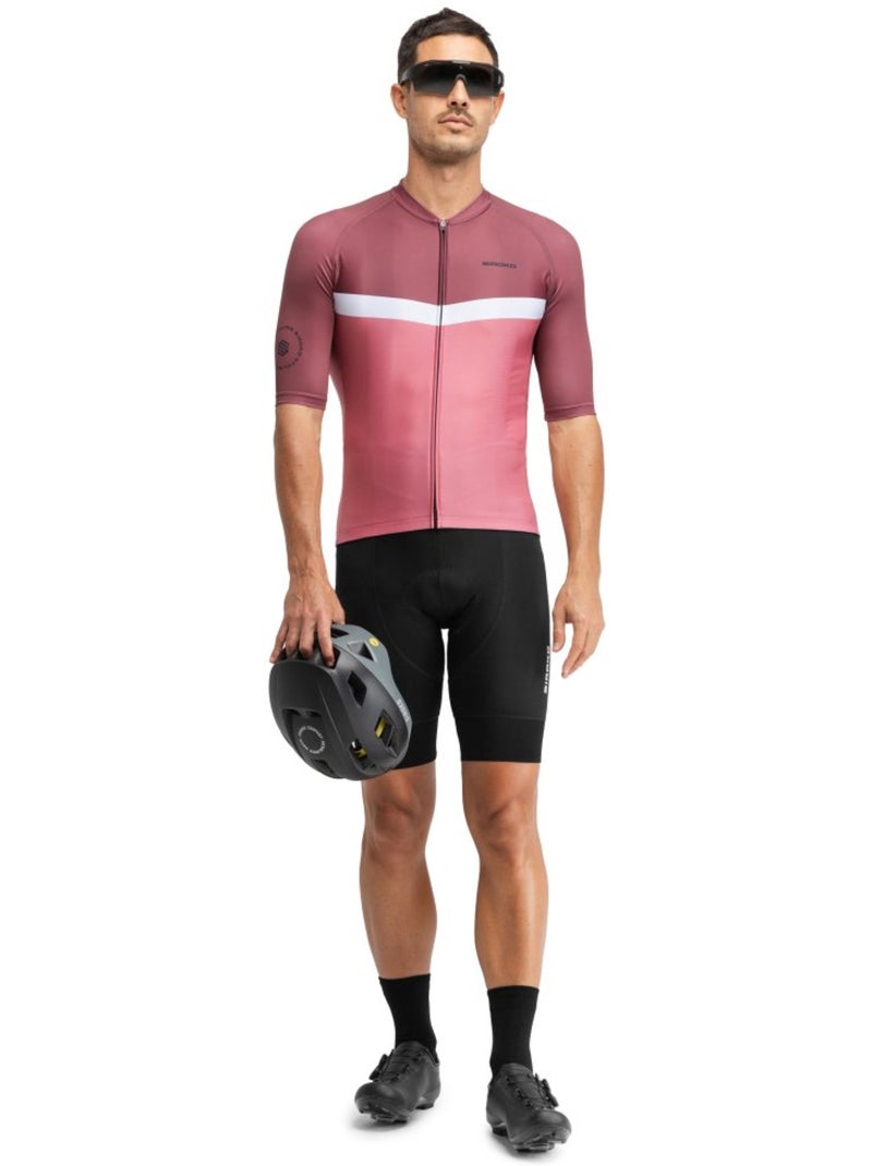 Maglia da ciclismo a maniche corte uomo ciclismo uomo m2 ezaro Rosso - Kiabi