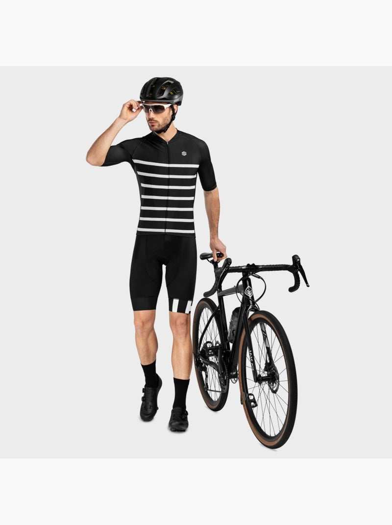 Maglia da ciclismo a maniche corte uomo ciclismo uomo m2 moors Nero - Kiabi