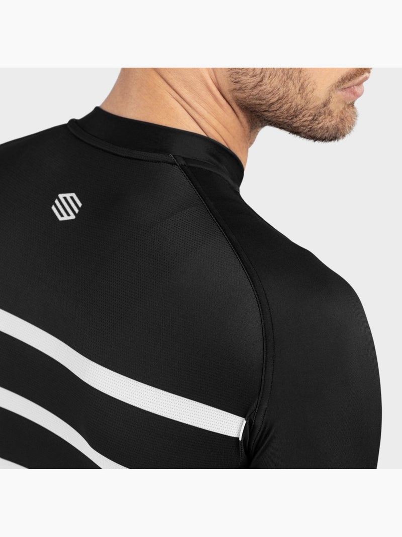 Maglia da ciclismo a maniche corte uomo ciclismo uomo m2 moors Nero - Kiabi