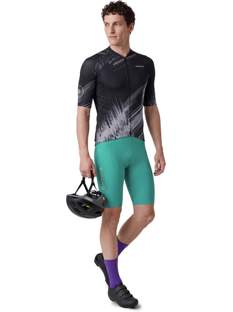 Maglia da ciclismo a maniche corte uomo ciclismo uomo m2 nrc Nero - Kiabi