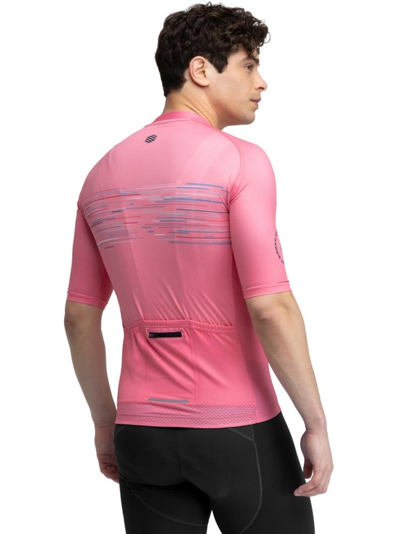 Maglia da ciclismo a maniche corte uomo ciclismo uomo m2 toscano Corallo - Kiabi