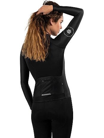Maglia da ciclismo a maniche lunghe donna ciclismo donna m2 eclipse