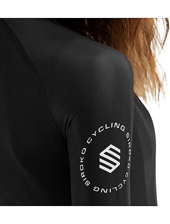 Maglia da ciclismo a maniche lunghe donna ciclismo donna m2 eclipse