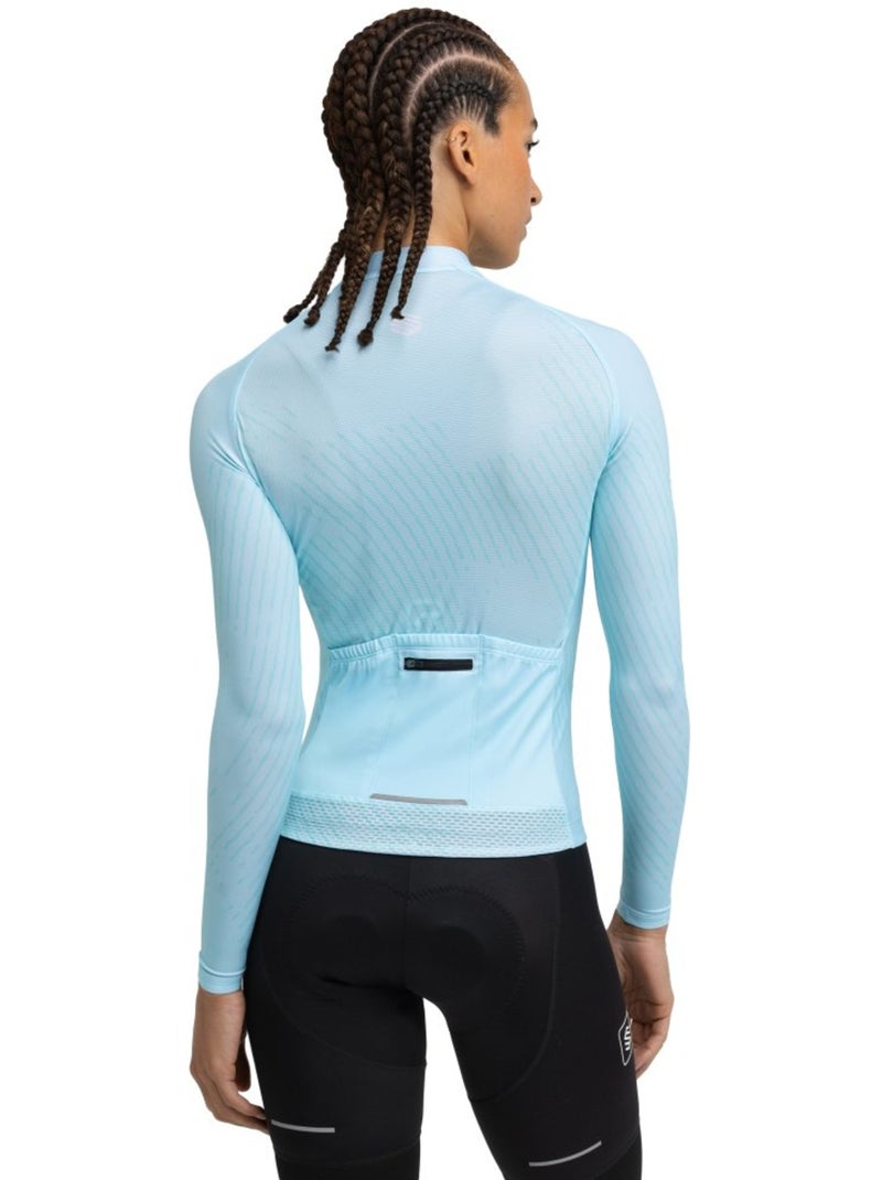 Maglia da ciclismo a maniche lunghe donna ciclismo donna m2 prix Turchese - Kiabi