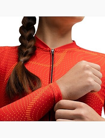 Maglia da ciclismo a maniche lunghe donna ciclismo donna m2-w glandon