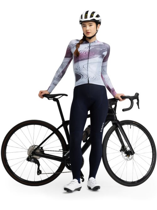 Maglia da ciclismo a maniche lunghe donna ciclismo donna m2-w sancy - Kiabi