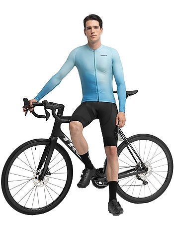 Maglia da ciclismo a maniche lunghe uomo ciclismo uomo m2 corsa