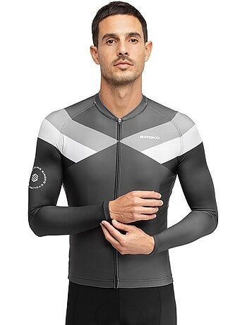 Maglia da ciclismo a maniche lunghe uomo ciclismo uomo m2 falzarego