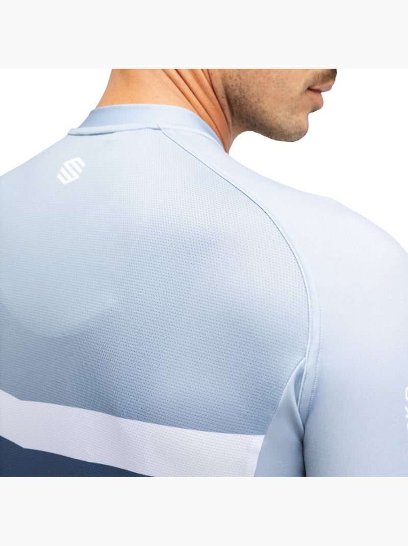 Maglia da ciclismo a maniche lunghe uomo ciclismo uomo m2 jouxplane Blu - Kiabi