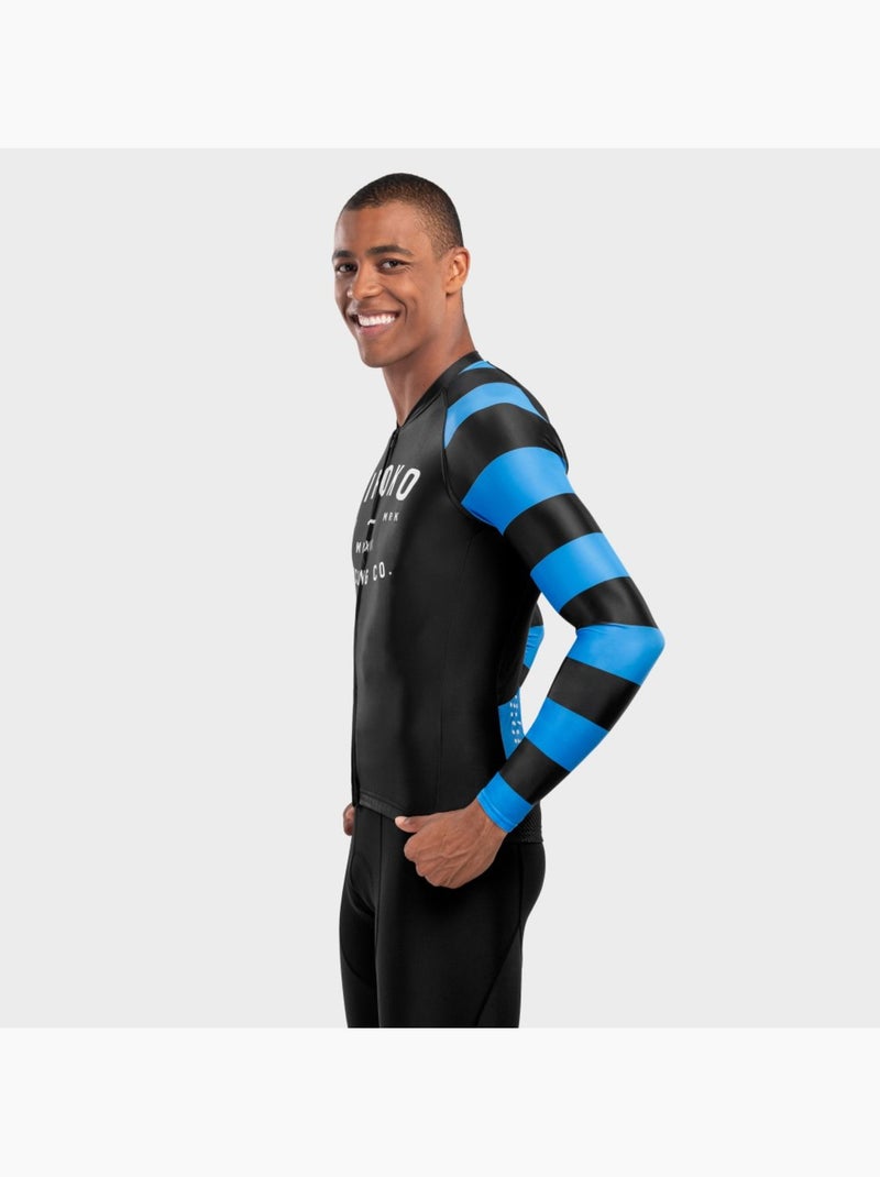 Maglia da ciclismo a maniche lunghe uomo ciclismo uomo m2 legend Nero - Kiabi