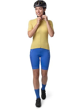 Maglia da ciclismo gravel a maniche corte donna ciclismo donna gm2-w golden peda