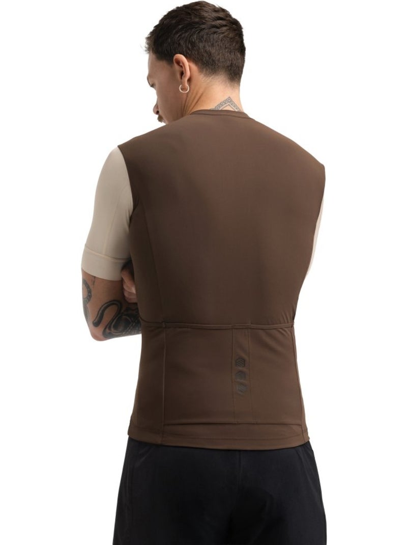 Maglia da ciclismo gravel a maniche corte uomo ciclismo uomo gm2 forge Marrone - Kiabi