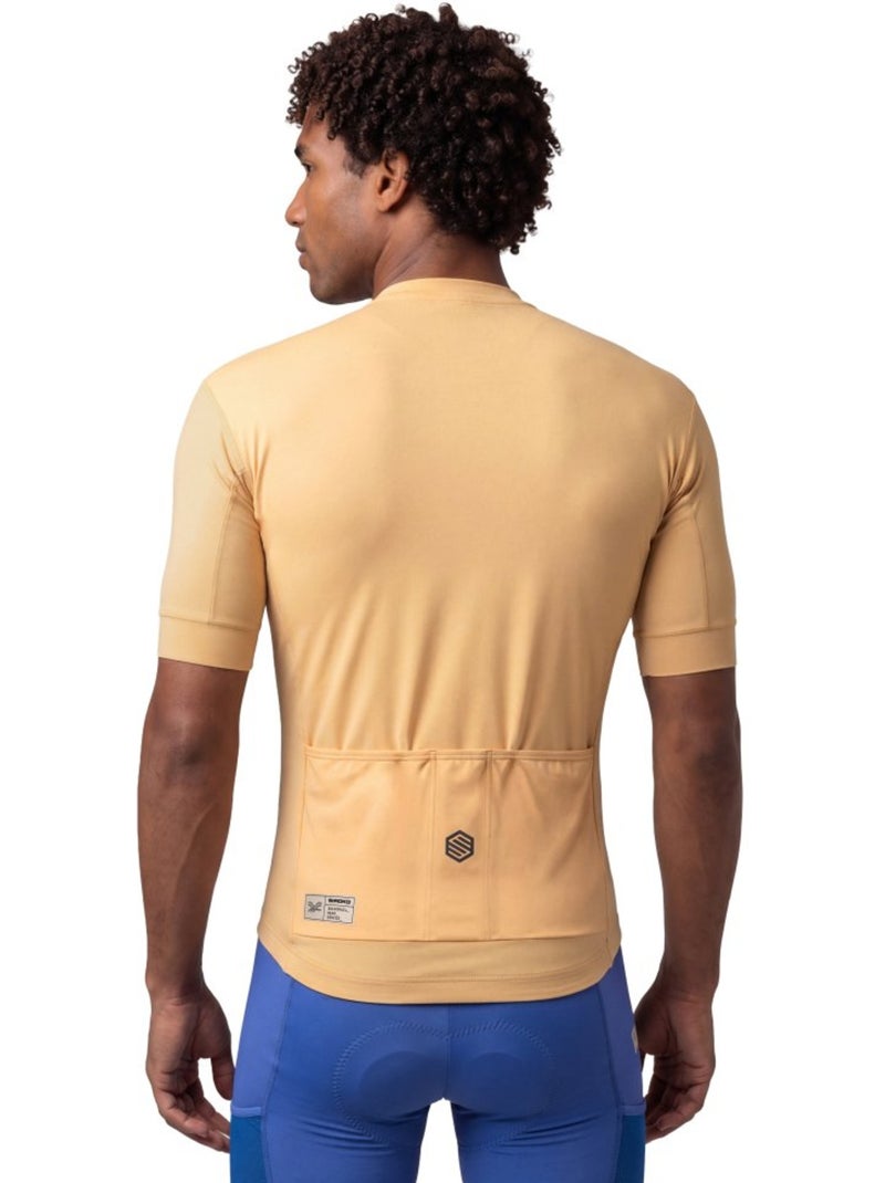 Maglia da ciclismo gravel a maniche corte uomo ciclismo uomo gm2 golden pedals y Arancione - Kiabi