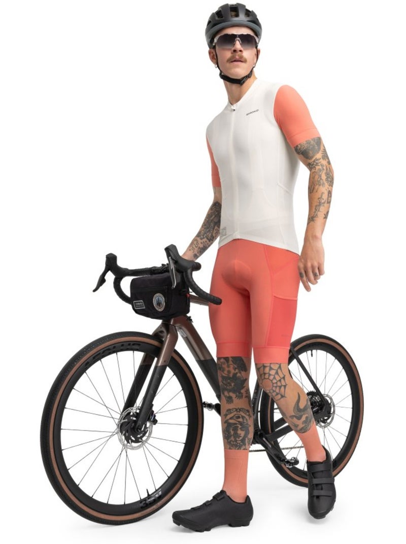 Maglia da ciclismo gravel a maniche corte uomo ciclismo uomo gm2 gravitas Bianco - Kiabi