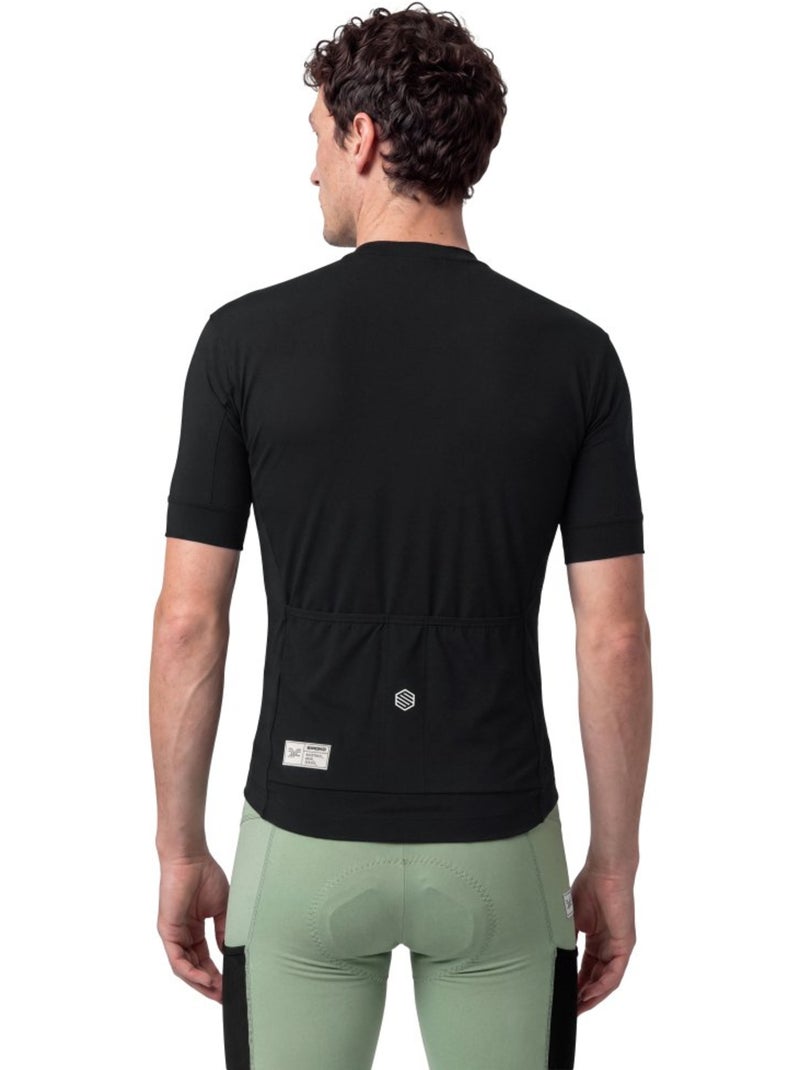 Maglia da ciclismo gravel a maniche corte uomo ciclismo uomo gm2 tasmania Nero - Kiabi