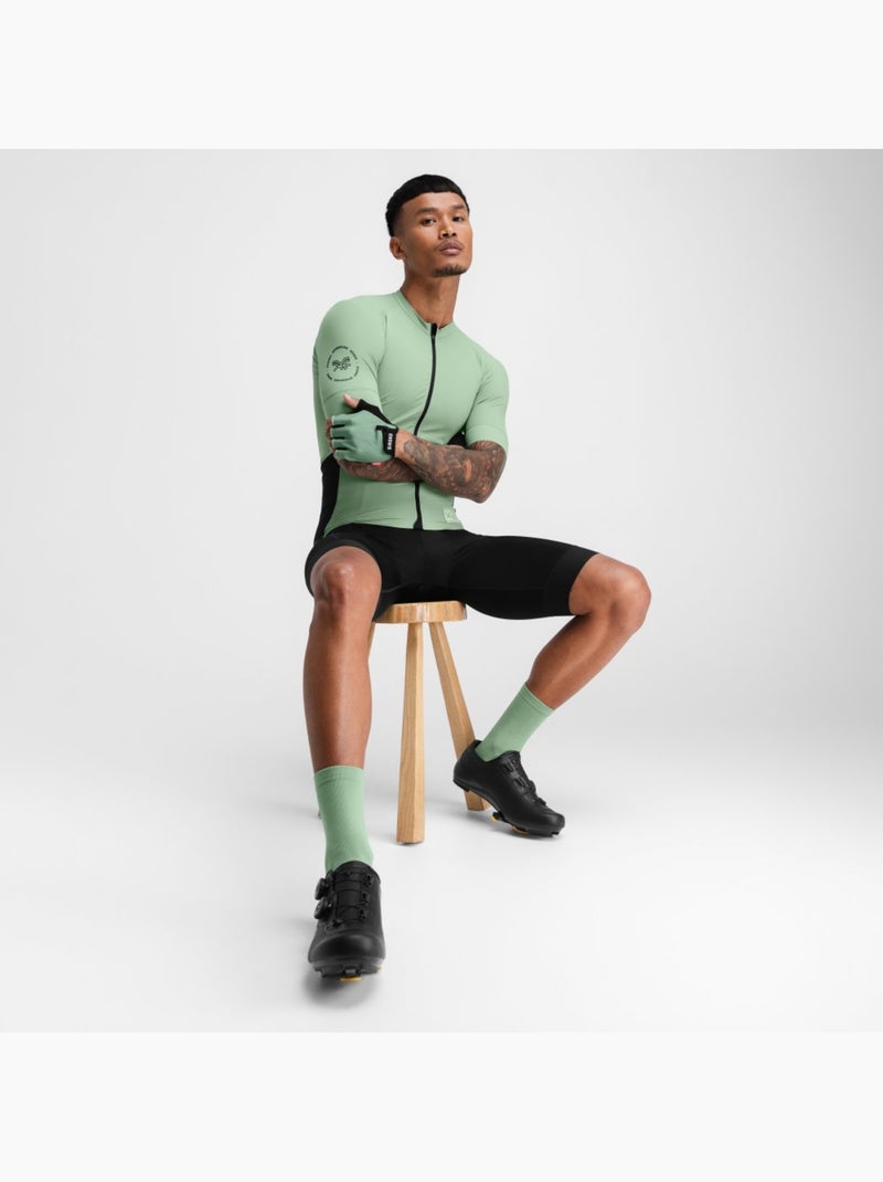Maglia da ciclismo gravel a maniche corte uomo ciclismo uomo gm2 wilder Verde - Kiabi