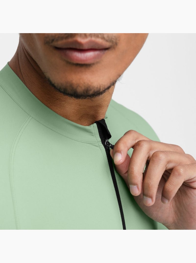 Maglia da ciclismo gravel a maniche corte uomo ciclismo uomo gm2 wilder Verde - Kiabi