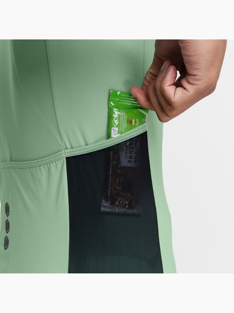 Maglia da ciclismo gravel a maniche corte uomo ciclismo uomo gm2 wilder Verde - Kiabi