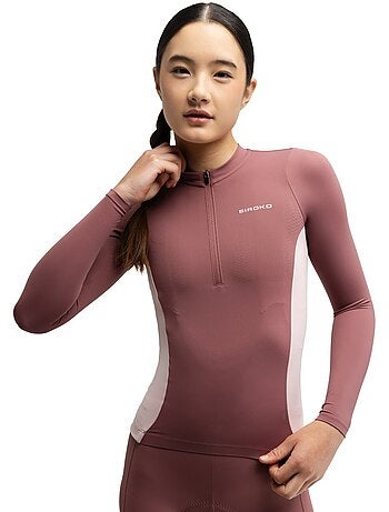 Maglia da ciclismo gravel a maniche lunghe da donna ciclismo donna gm3-w polvare