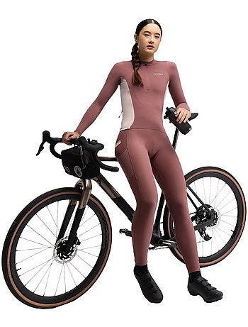 Maglia da ciclismo gravel a maniche lunghe da donna ciclismo donna gm3-w polvare