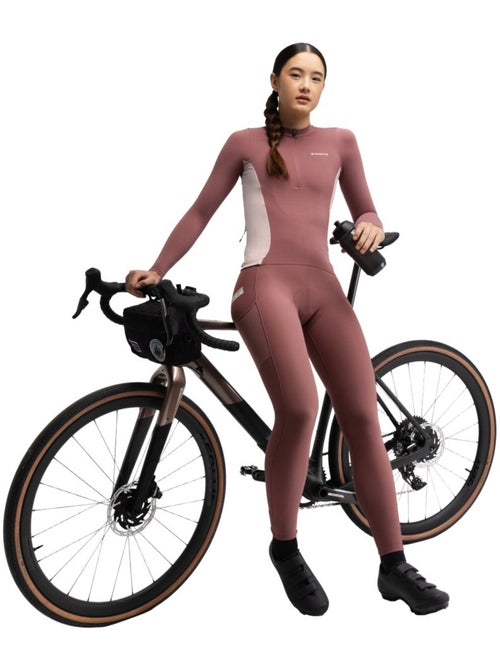 Maglia da ciclismo gravel a maniche lunghe da donna ciclismo donna gm3-w polvare - Kiabi Maglia da ciclismo gravel a maniche lunghe da donna ciclismo donna gm3-w polvare - Kiabi