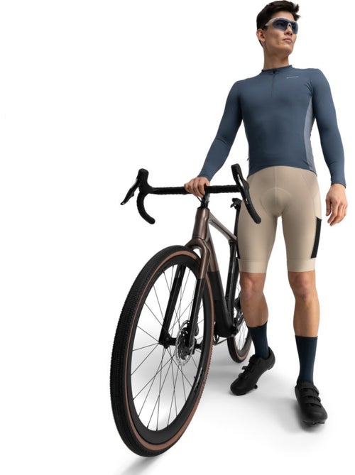 Maglia da ciclismo gravel a maniche lunghe da uomo ciclismo uomo gm3 karakórum - Kiabi Maglia da ciclismo gravel a maniche lunghe da uomo ciclismo uomo gm3 karakórum - Kiabi