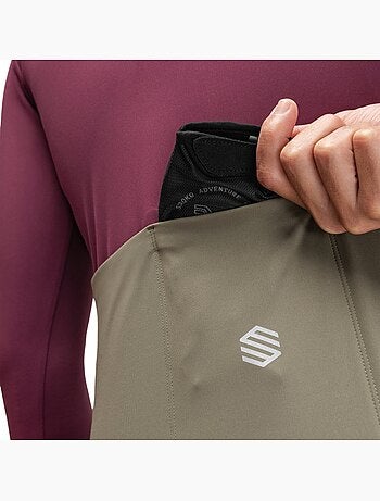 Maglia da ciclismo gravel a maniche lunghe da uomo ciclismo uomo gm3 unbound