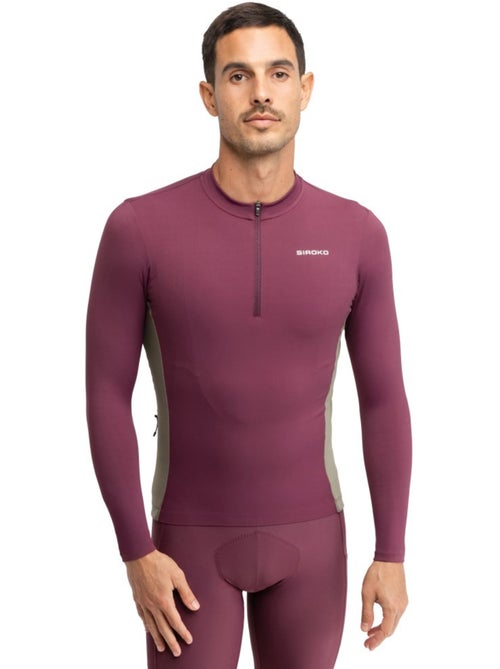 Maglia da ciclismo gravel a maniche lunghe da uomo ciclismo uomo gm3 unbound - Kiabi