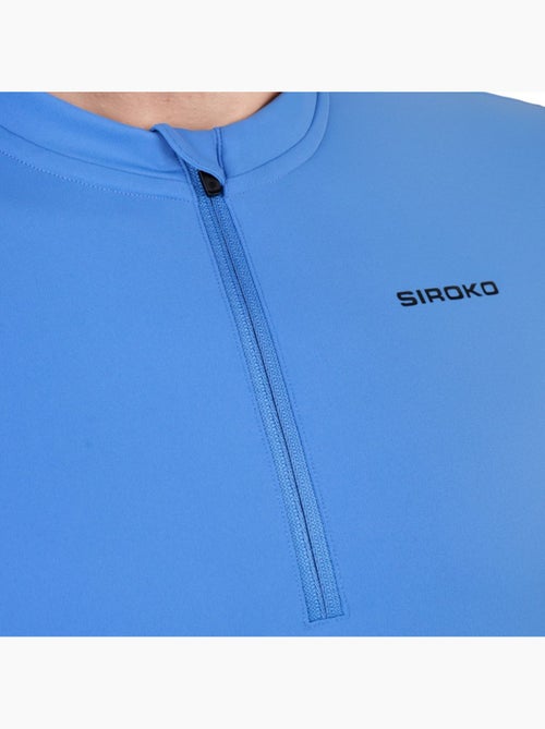Maglia da ciclismo gravel mezza zip da uomo ciclismo uomo gm5 terraquest - Kiabi