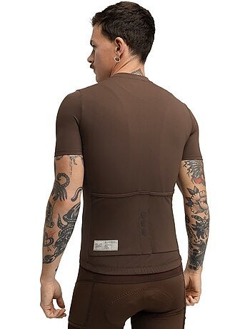 Maglia da ciclismo gravel mezza zip da uomo ciclismo uomo gm5 terraquest
