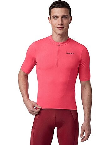 Maglia da ciclismo gravel mezza zip da uomo ciclismo uomo gm5 terraquest