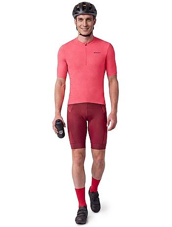 Maglia da ciclismo gravel mezza zip da uomo ciclismo uomo gm5 terraquest