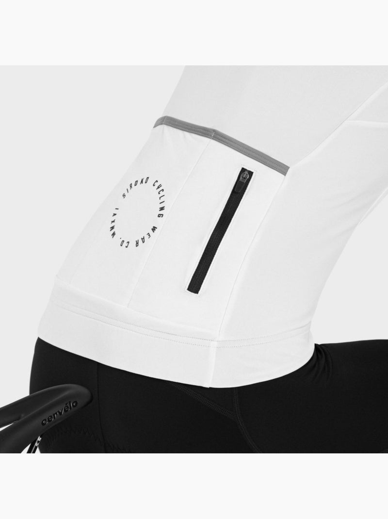 Maglia da ciclismo termica da donna ciclismo donna srx m4 eira Bianco - Kiabi