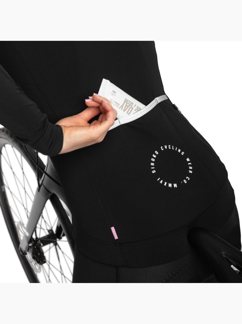 Maglia da ciclismo termica da donna ciclismo donna srx m4 selva negra Nero - Kiabi