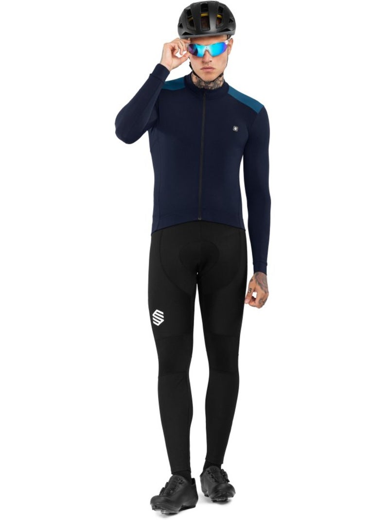 Maglia da ciclismo termica da uomo ciclismo uomo srx m4 cubilla Blu marino - Kiabi