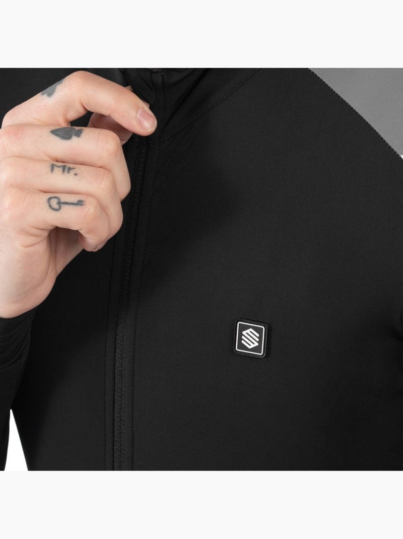 Maglia da ciclismo termica da uomo ciclismo uomo srx m4 fleet moss Nero - Kiabi