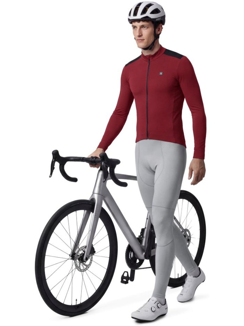 Maglia da ciclismo termica da uomo ciclismo uomo srx m4 grupetto Rosso - Kiabi