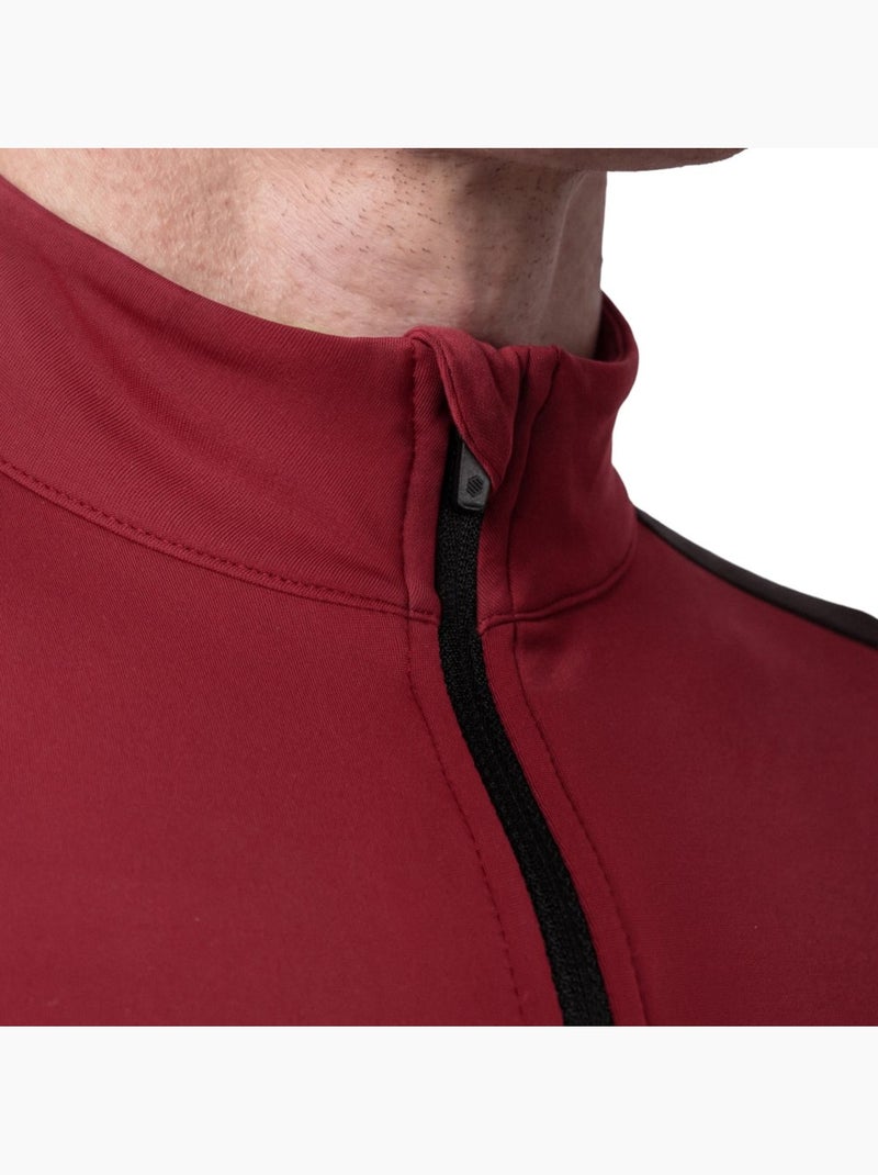 Maglia da ciclismo termica da uomo ciclismo uomo srx m4 grupetto Rosso - Kiabi