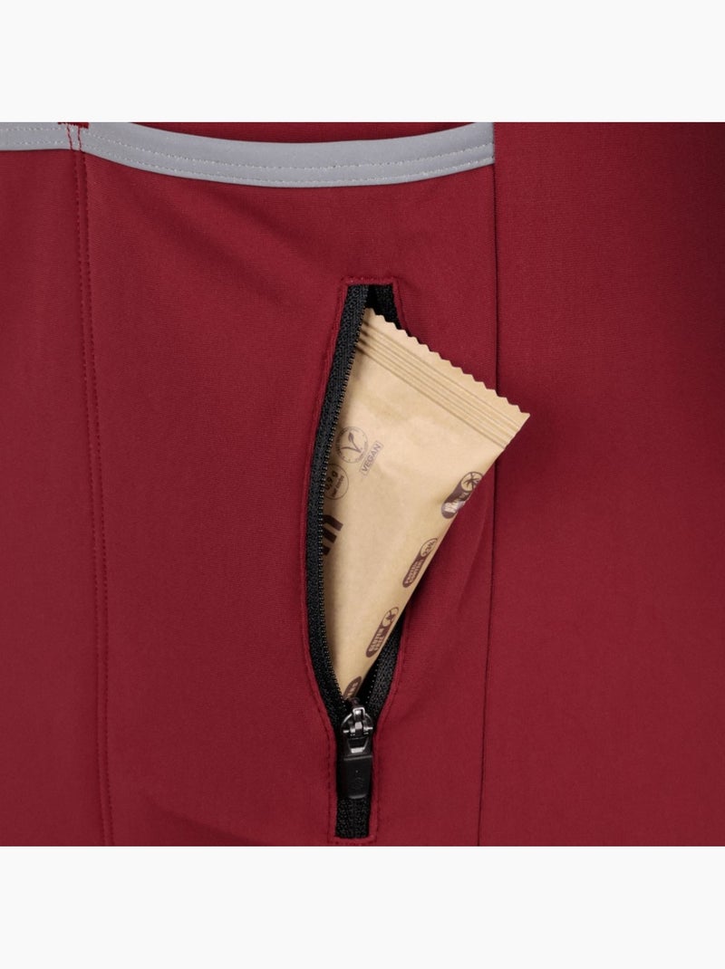 Maglia da ciclismo termica da uomo ciclismo uomo srx m4 grupetto Rosso - Kiabi